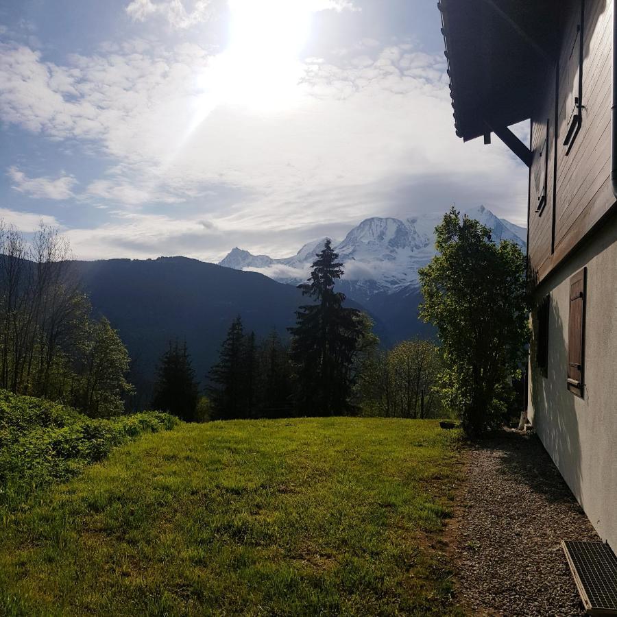 Appartement Saint Gervais Les Bains Vue Imprenable Mont Blanc Kültér fotó