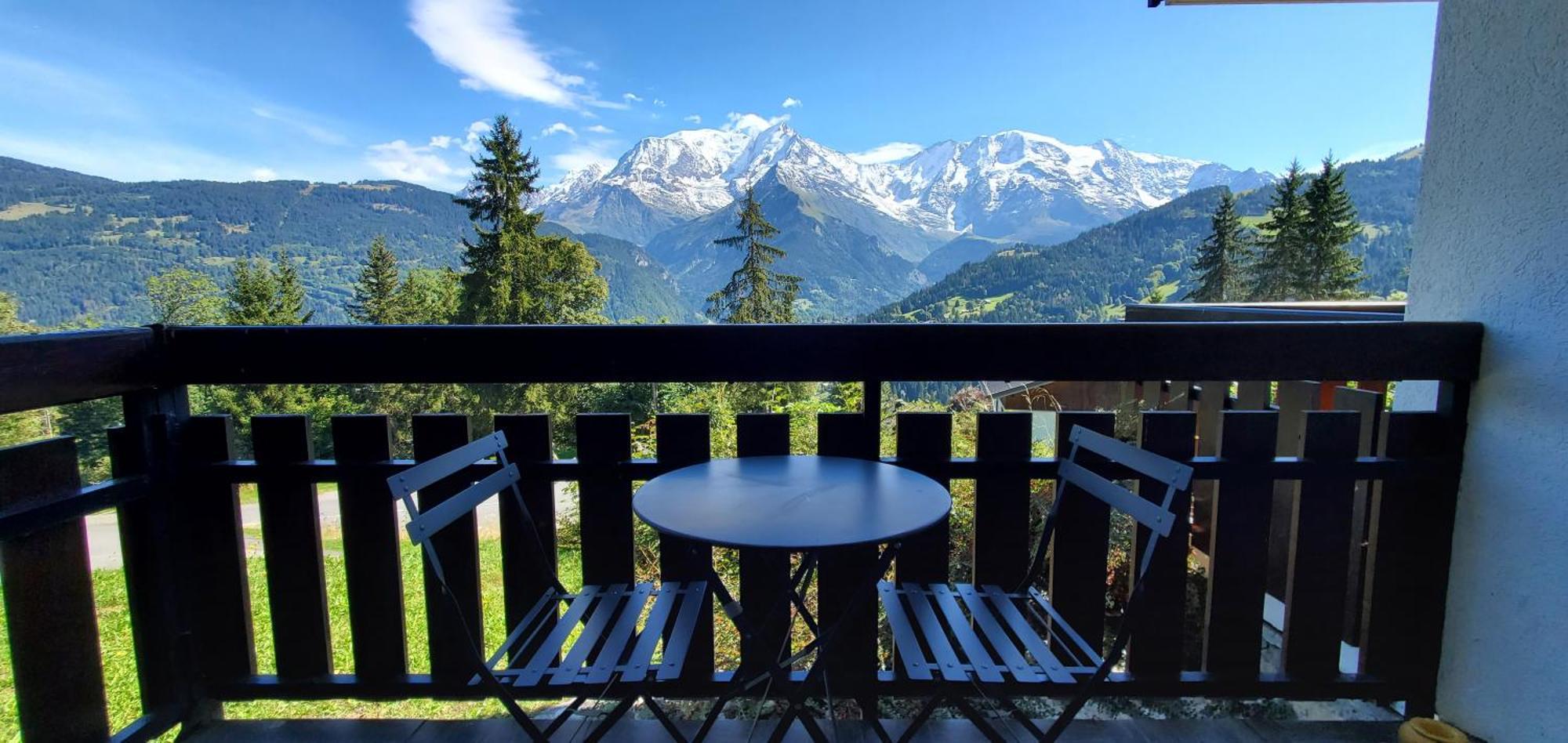 Appartement Saint Gervais Les Bains Vue Imprenable Mont Blanc Kültér fotó